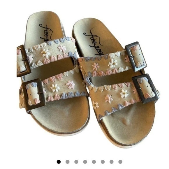 Free people Wildflowers Footbed Sandals - Picture 2 of 9